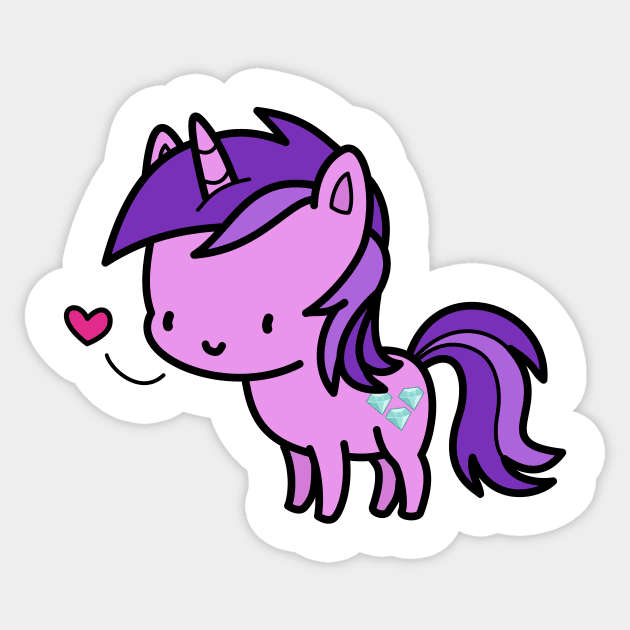 Amethyst Star chibi Sticker by Drawirm